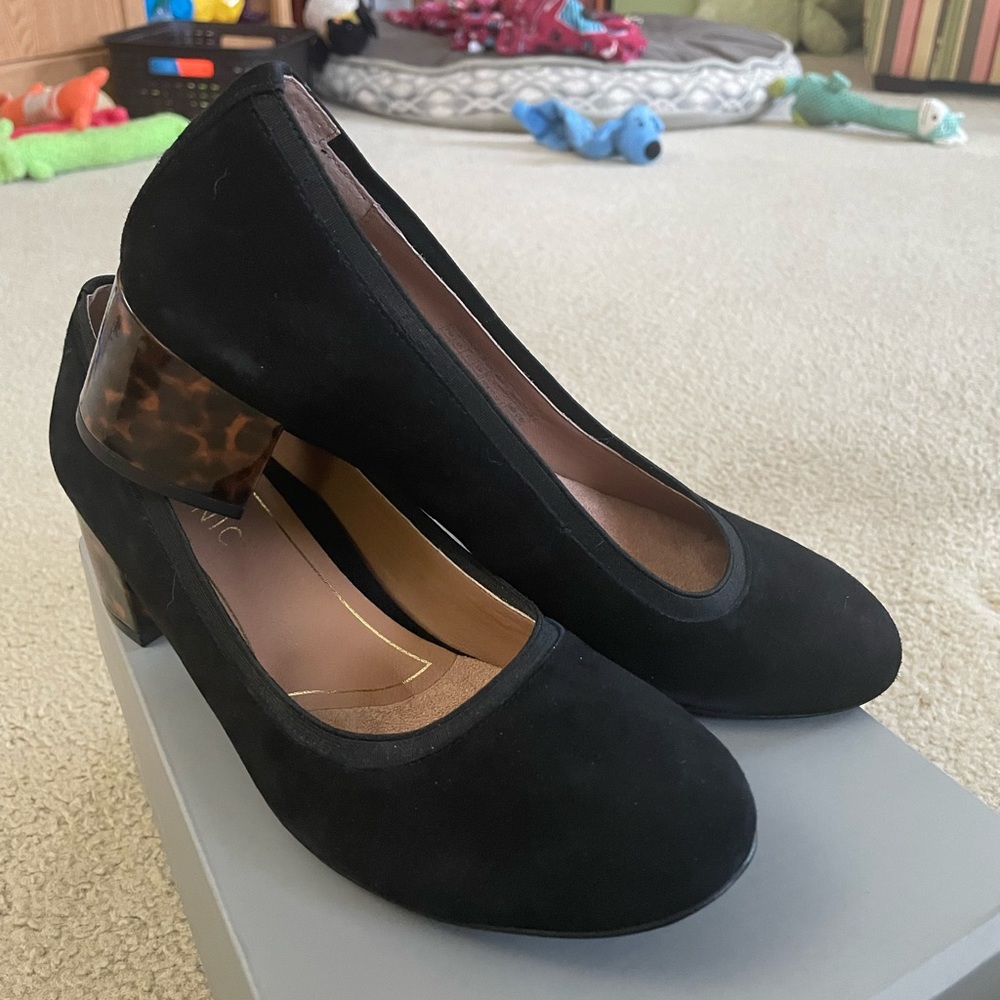 Vionic Natalie Tortoise Bloc Heel shoe 8.5